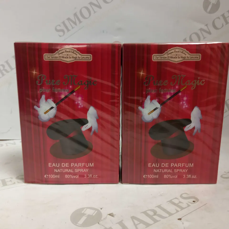 LOT OF 12 DFC PURE MAGIC EDP 100ML