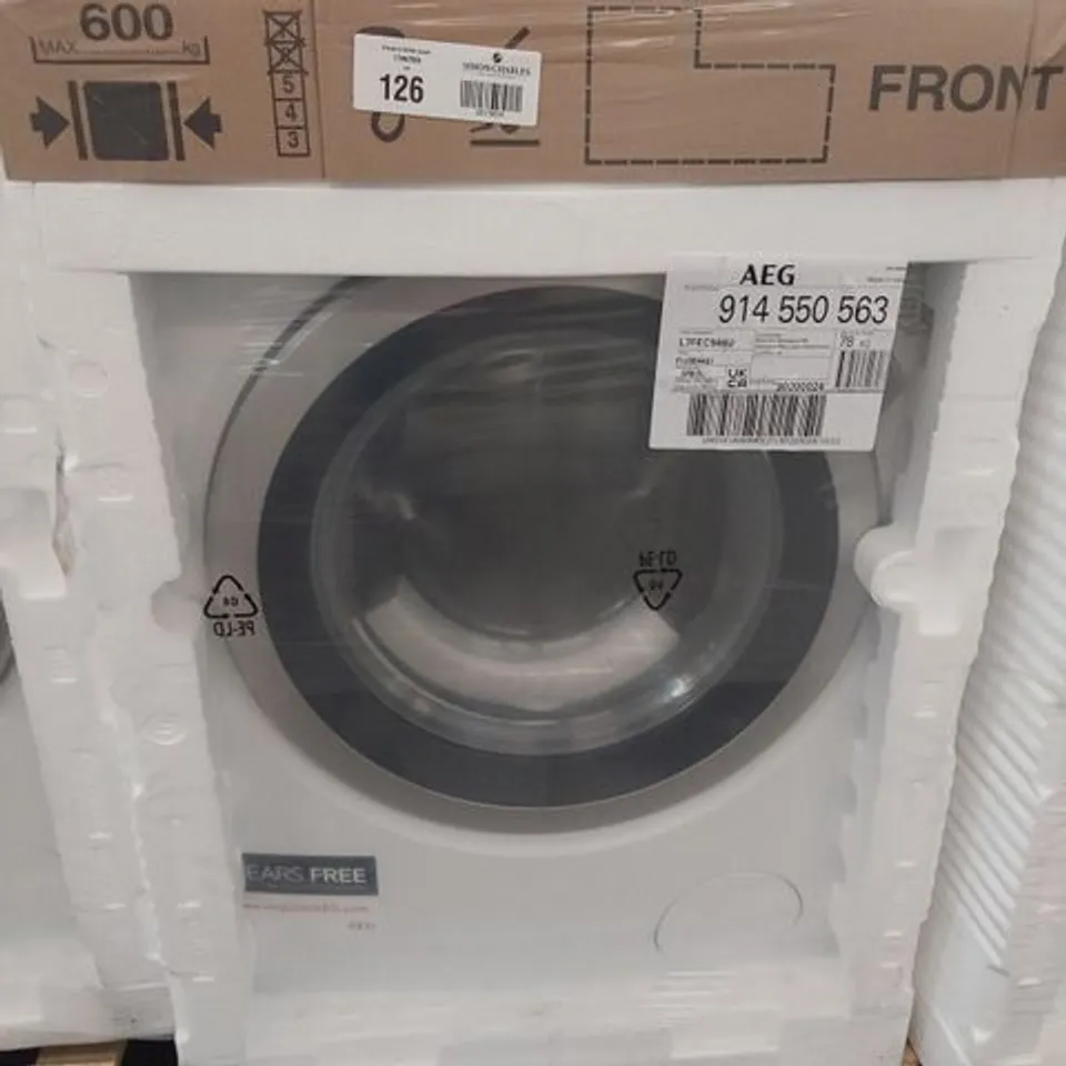 AEG 7000 PRO STEAM UNIVERSAL DOSE 8KG WASHING MACHINE WHITE MODEL L7FEC946U RRP £834