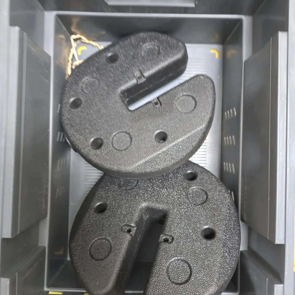 SET OF 2 GAZEBOO WEIGHTS