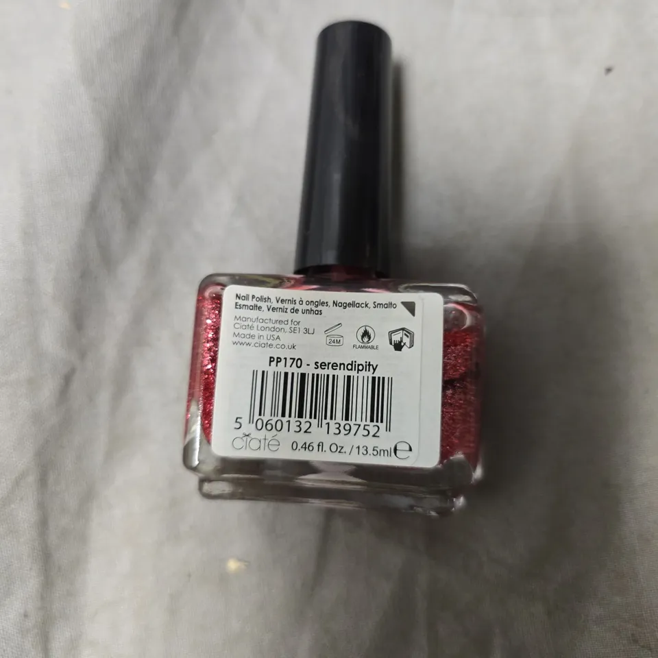 CIATÉ PAINT POTS NAIL POLISH – PP170 SERENDIPITY (GLITTER RED)