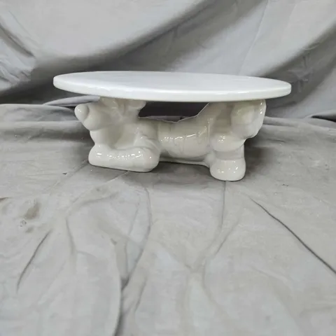 DISNEY TIGGER CAKE STAND – 'OH TIGGER, WHERE ARE YOUR MANNERS?'