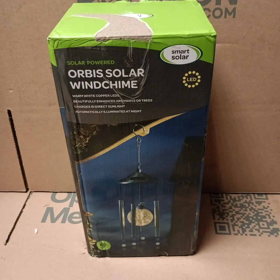 SMART SOLAR ORBIS SOLAR WINDCHIME – SOLAR-POWERED GARDEN LED WINDCHIME