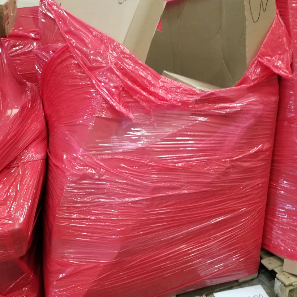 PALLET OF ASSORTED PRODUCTS INCLUDING AIR FRYER OVEN, FOLDING CHAIR, RETRACTABLE SAFETY GATE, KITCHEN ROLL