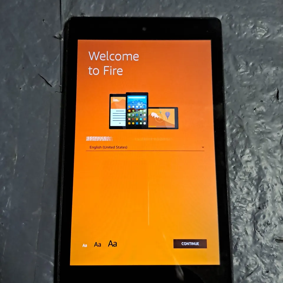 UNBOXED AMAZON FIRE TABLET - SX034QT