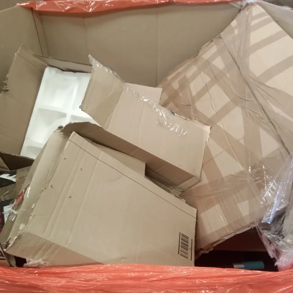 PALLET OF ASSORTED ITEMS INCLUDING SANUS ADJUSTABLE HEIGHT SPEAKER STANDS, HOMIDEC DRYING RACK, UNIVERSAL STAND ASSIST, NAVARIS CUTTING BOARD, COWAY AIR PURIFIER, HEATED BLANKET 