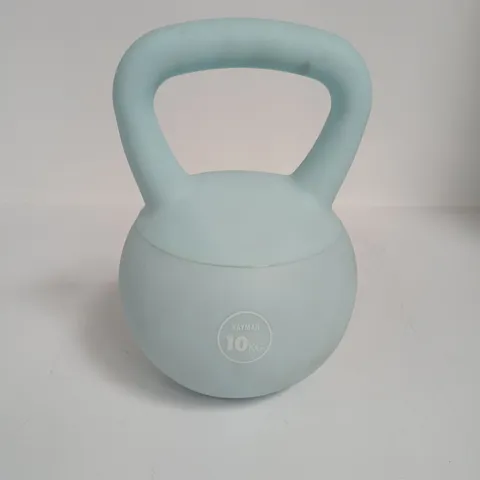 KAYMAN 10KG VINYL KETTLEBELL IN BLUE