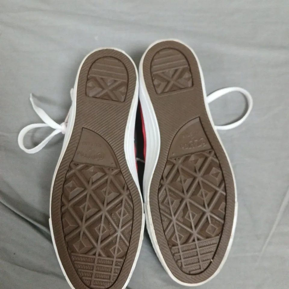 CONVERSE ALL STAR HIGH-TOP TRAINERS IN RED - UK 7