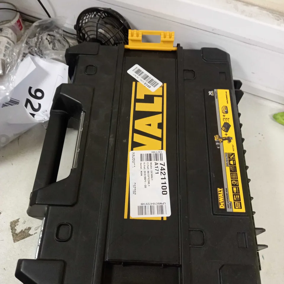 DEWALT DCD796P1-GB XR BRUSHLESS COMPACT LITHIUM-ION COMBI DRILL, 18 V, YELLOW/BLACK