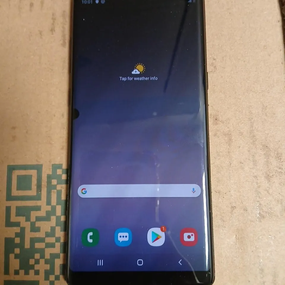 SAMSUNG GALAXY NOTE 9 SMARTPHONE – BLACK