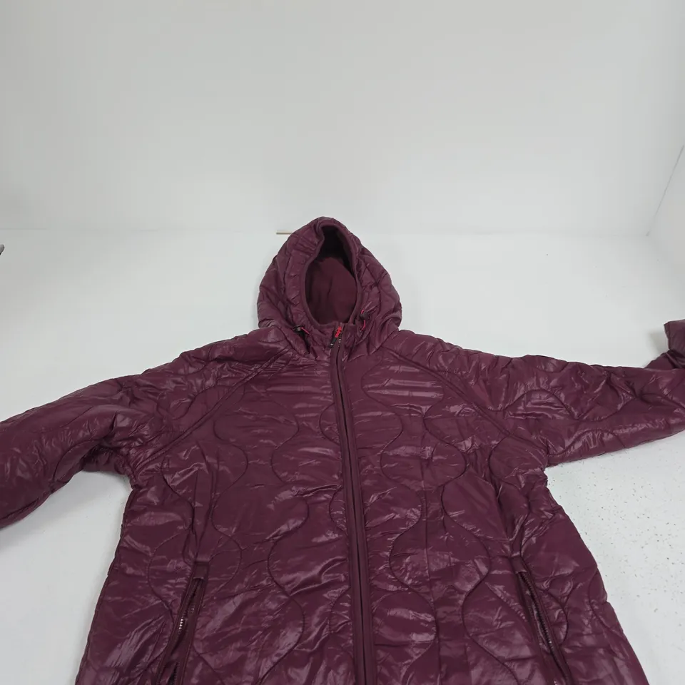 REGATTA GREAT OUTDOORS BURGUNDY PADDED JACKET – WOMEN'S, UK 12