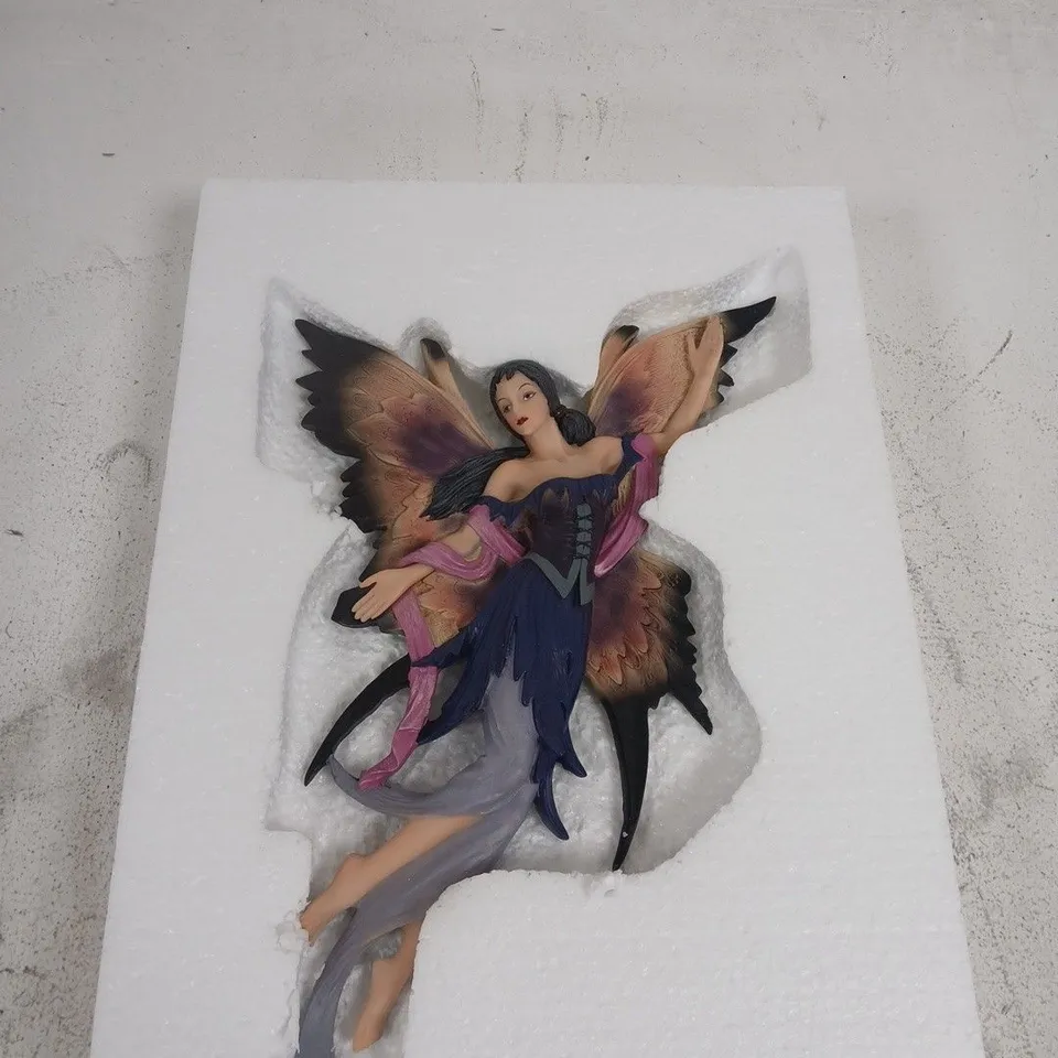 DECORATIVE FAIRY FIGURE WITH WINGS 