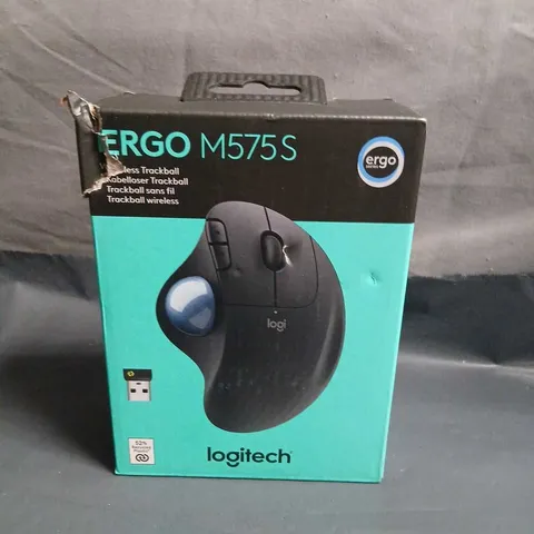 LOGITECH ERGO M575S WIRELESS TRACKBALL MOUSE – BOXED