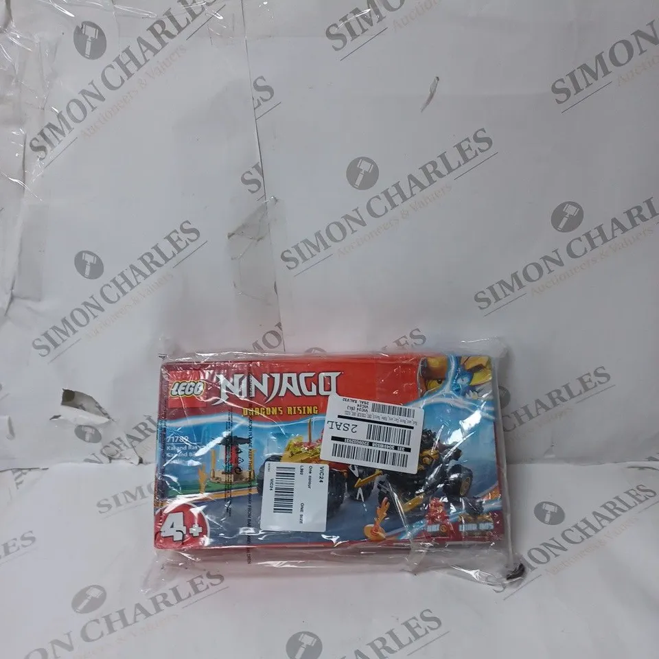 BOXED LEGO NINJAGO DRAGONS RISING KAI AND RAS'S CAR AND BIKE BATTLE RRP £18.99