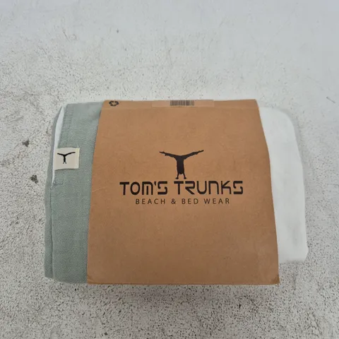 TOM'S TRUNKS TT CLASSIC SHORT – OFF WHITE, SIZE S