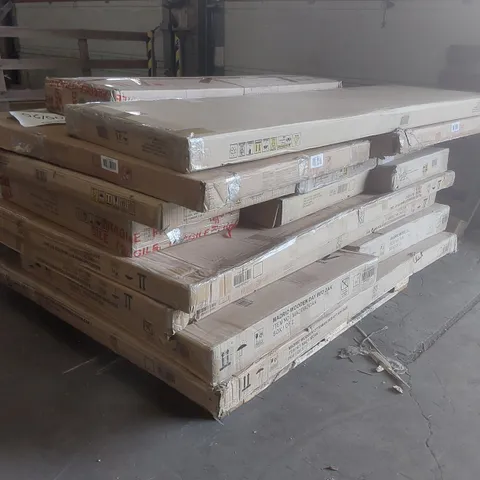 PALLET OF ASSORTED DESIGNER FURNITURE PARTS