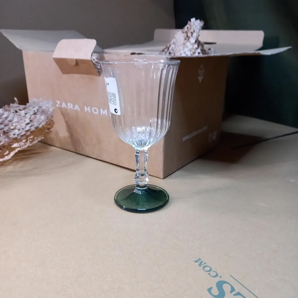 BOXED SET OF 3 ZARA HOME GLASSES