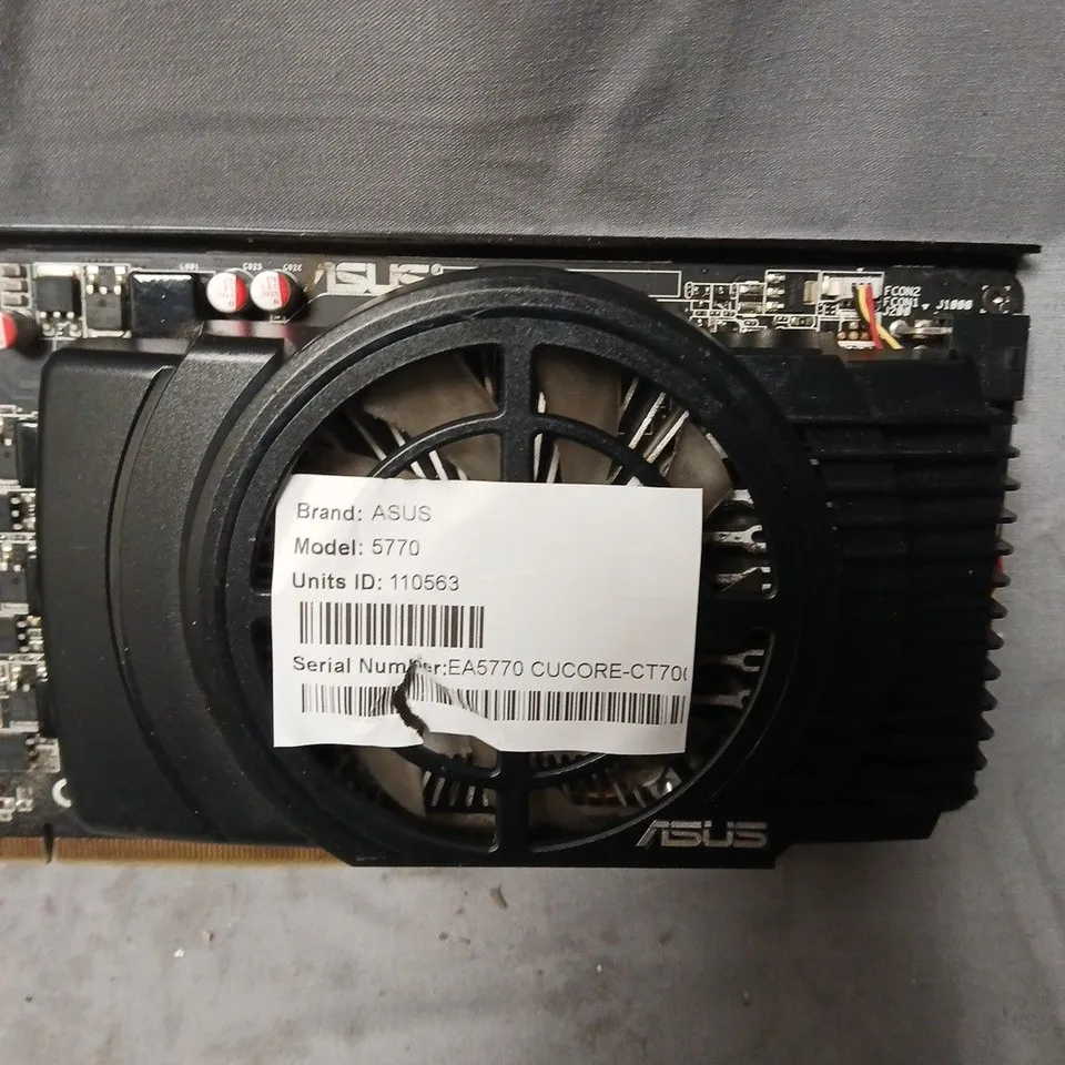 ASUS RADEON HD 5770 PCIE GRAPHICS CARD