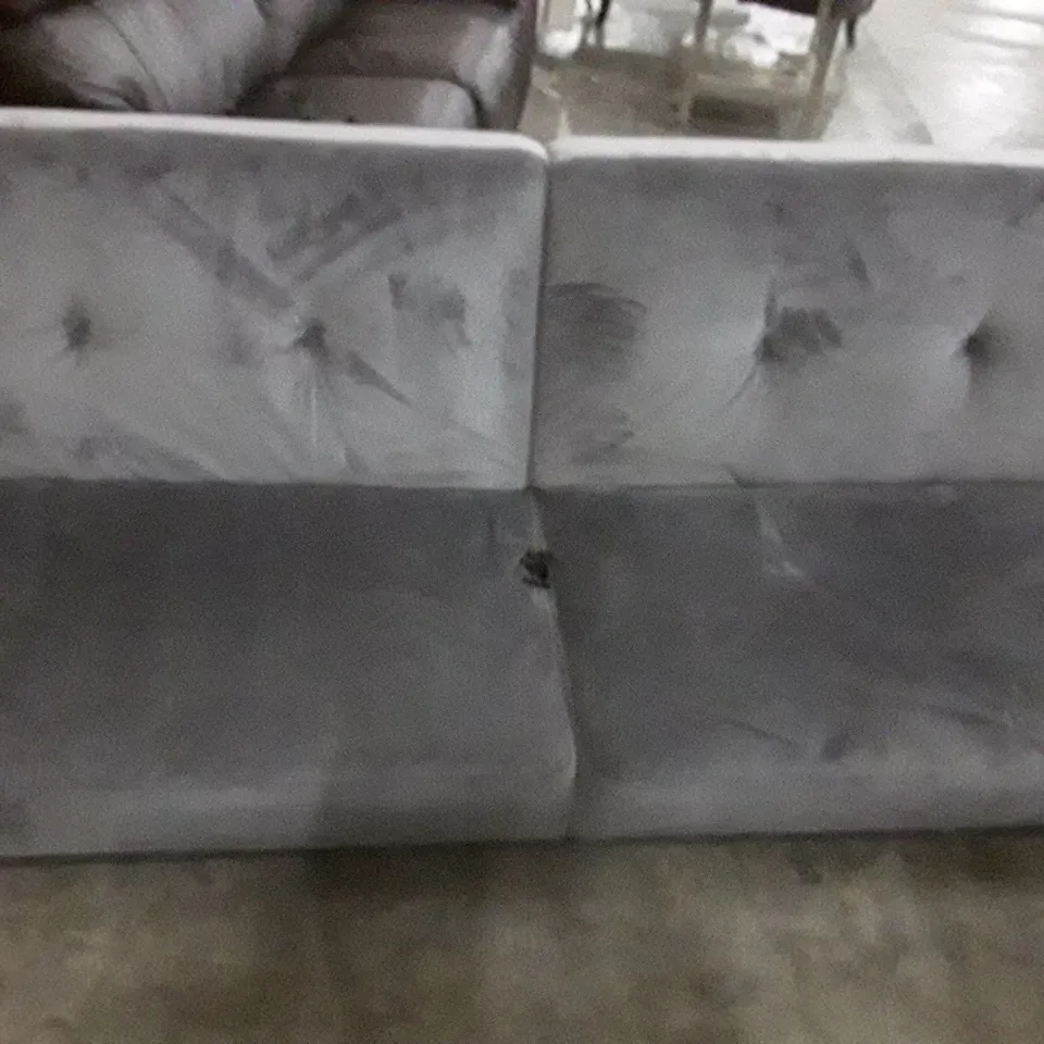 DESIGNER CLICK KLAK SOFA BED GREY FABRIC