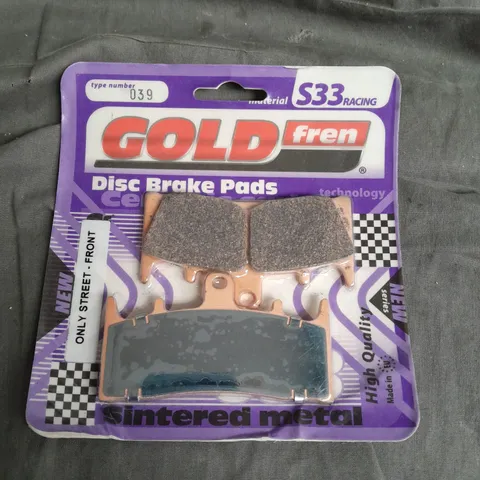 GOLD FREN DISC BRAKES PADS 