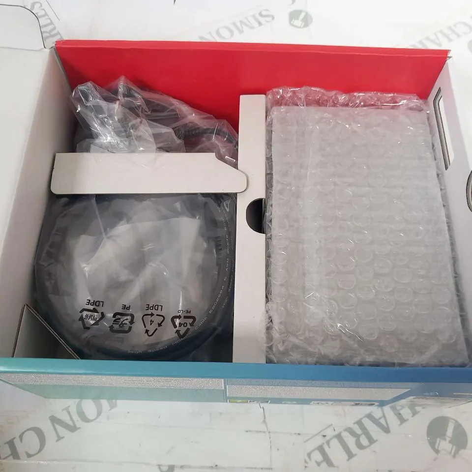 BOXED NINTENDO SWITCH WITH NINTENDO SWITCH SPORTS PRE-INSTALLED