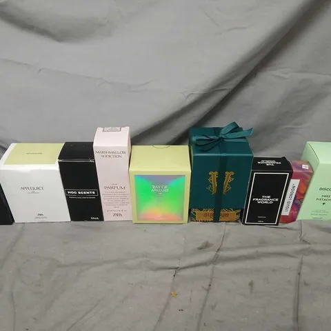 APPROXIMATELY 15 ASSORTED BOXED FRAFRANCES TO INCLUDE; ZARA, SEXY MAN, HOC SCENTS AND THE FRAGRANCE WORLD