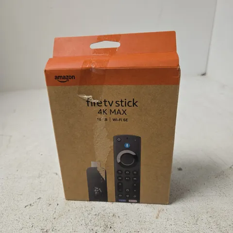 AMAZON FIRE TV STICK 4K MAX – BOXED