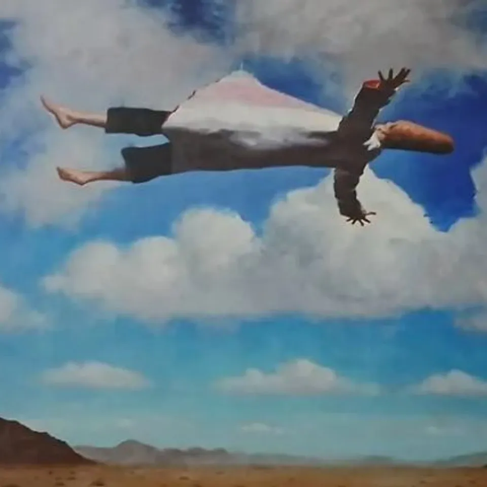 DARVISH 'HIGH ON LIFE' SIGNED PRINT 36 X 26CM