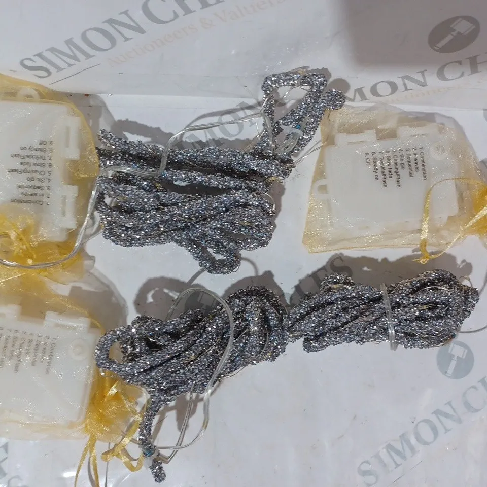 OUTLET ALISON CORK 2M INDOOR/OUTDOOR PRE-LIT GLITTER ROPE STRANDS