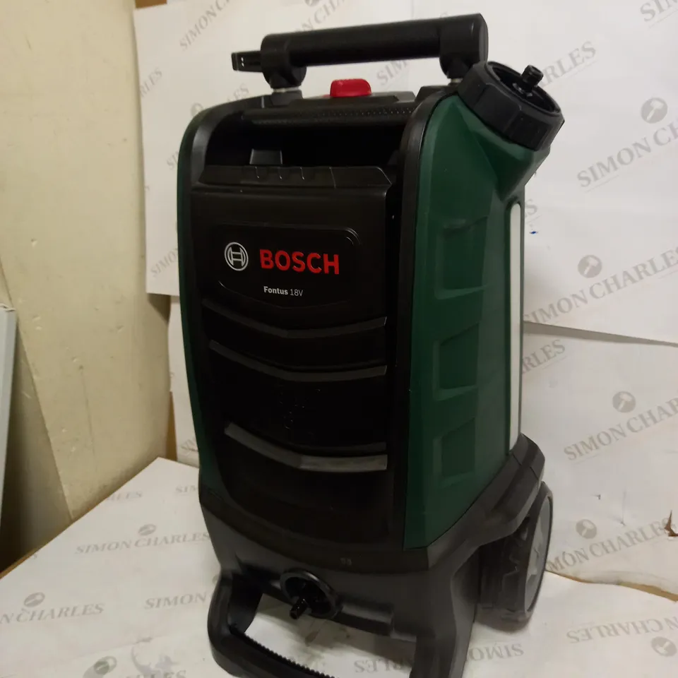 BOSCH CORDLESS OUTDOOR PRESSURE WASHER FONTUS 18V