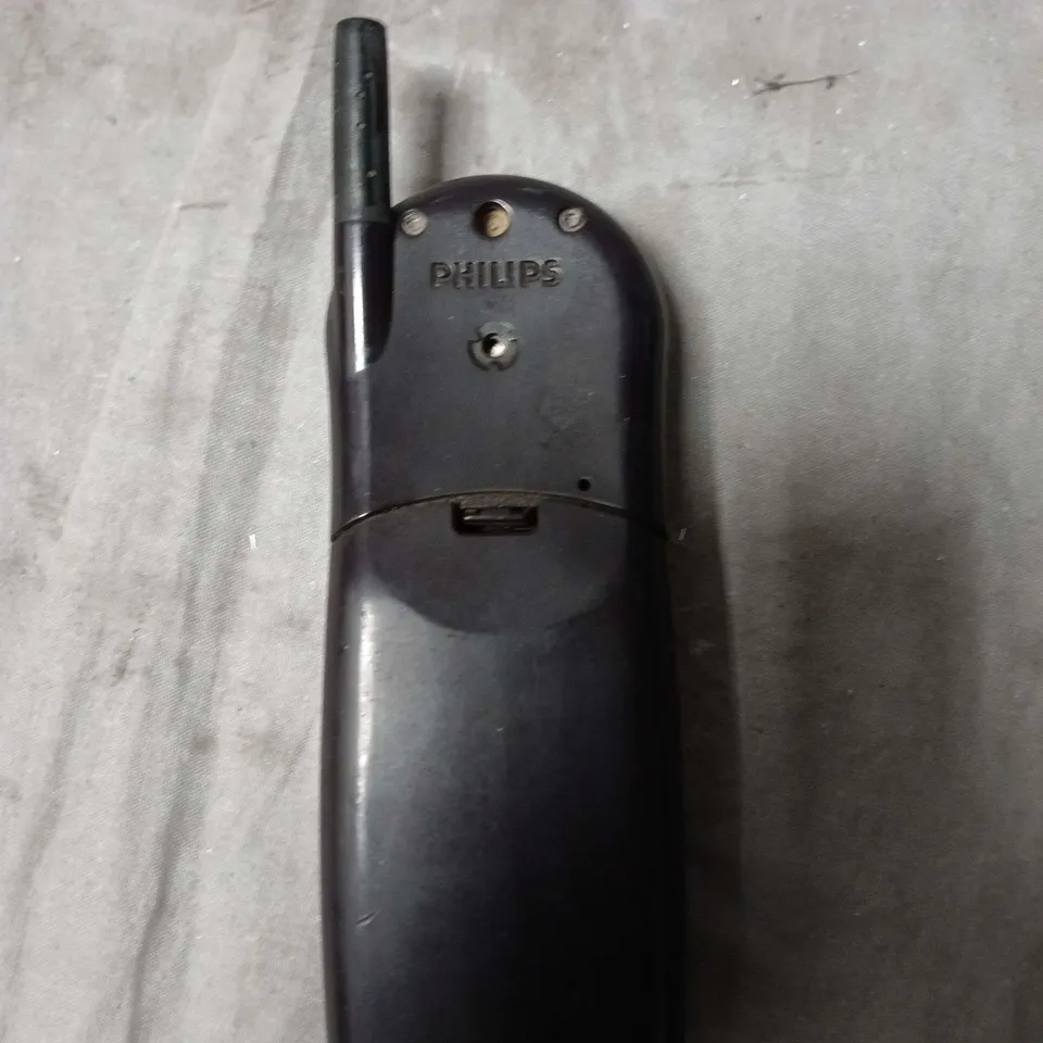 PHILIPS BTCELLNET MOBILE PHONE – BLACK, WITH EXTERNAL ANTENNA