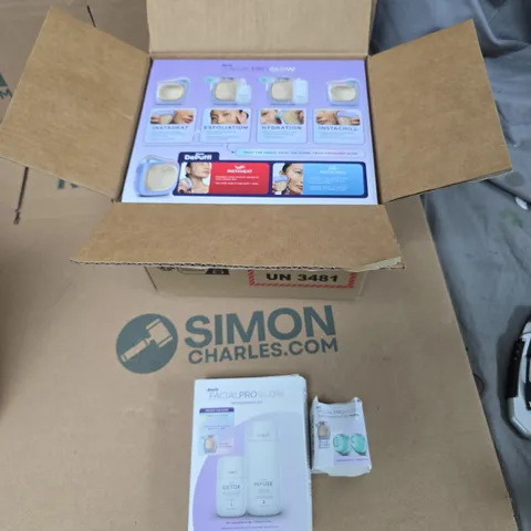 SHARK FACIAL PRO GLOW AND DEPUFFI SPA PURPLE