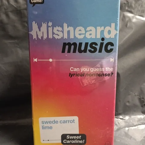 SEALED MISHEARD MUSIC GAME