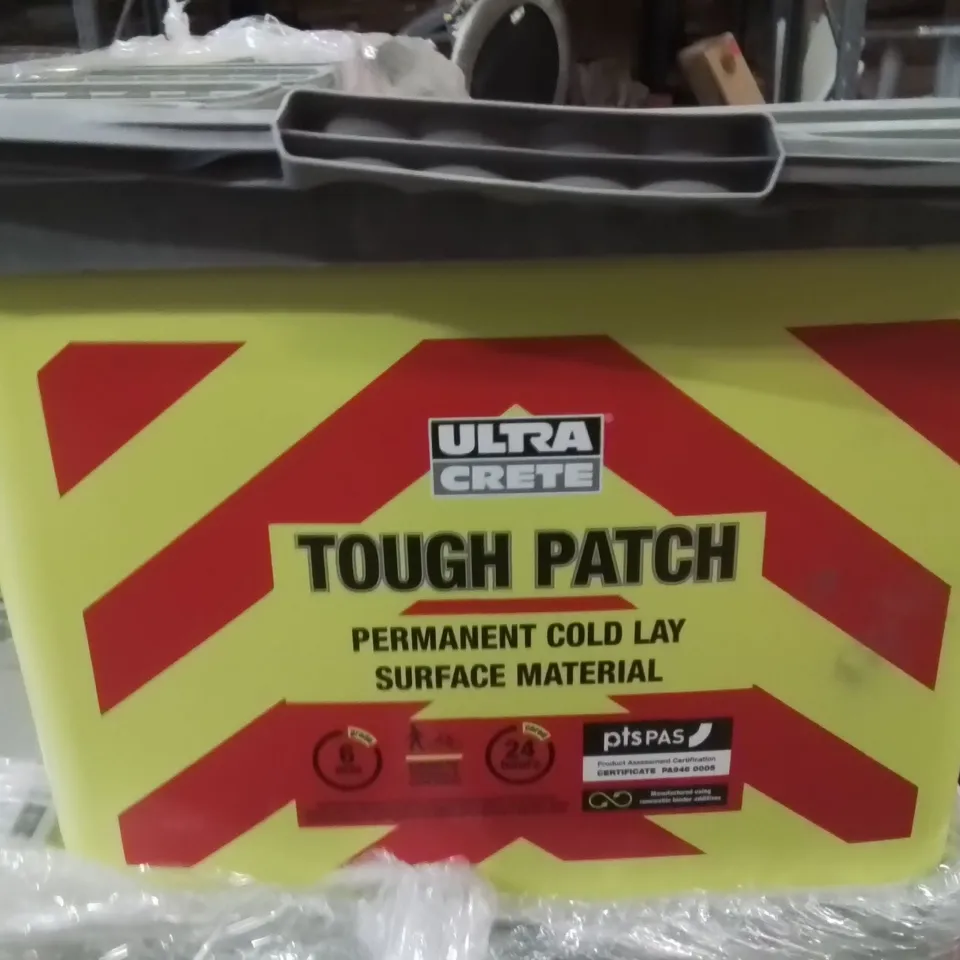 PALLET OF ULTRACRETE TOUGH PATCH POTHOLES REPAIR APPROXIMATELY 30 CASES  //EXPIRY DATE 18.05.25 26KG PER CASE