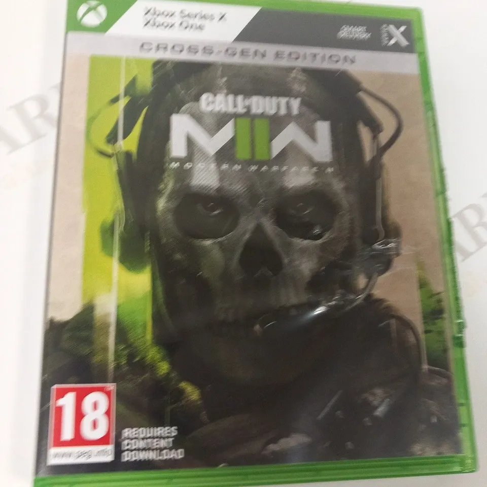 X BOX SERIES X XBOX ONE CROSS-GEN EDITION CALL OF DUTY MODERN WARFARE