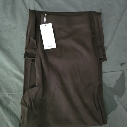 MANGO 313 WOMAN PANTS IN BROWN SIZE MEDIUM