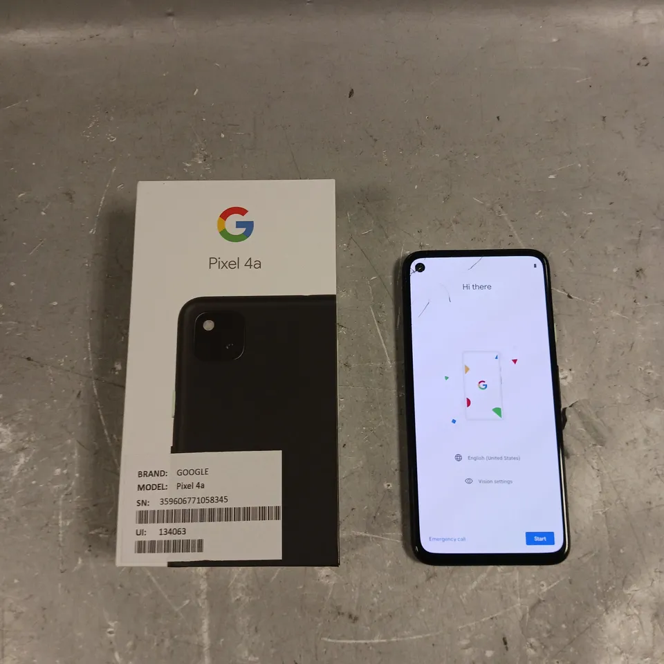 BOXED GOOGLE PIXEL 4A 