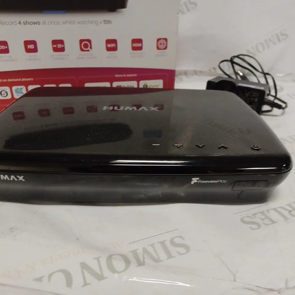 HUMAX FVP-5000T 500 GB FREEVIEW PLAY HD TV RECORDER, BLACK 