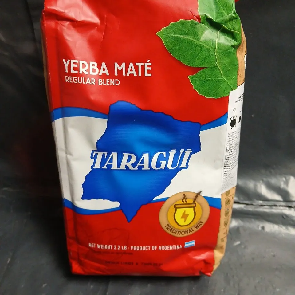 TARAGÜI YERBA MATE REGULAR BLEND – 4 X 2.2LB BAGS (ARGENTINA)