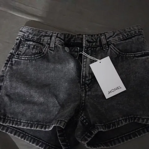MONKL DENIM SHORTS SIZE 6 