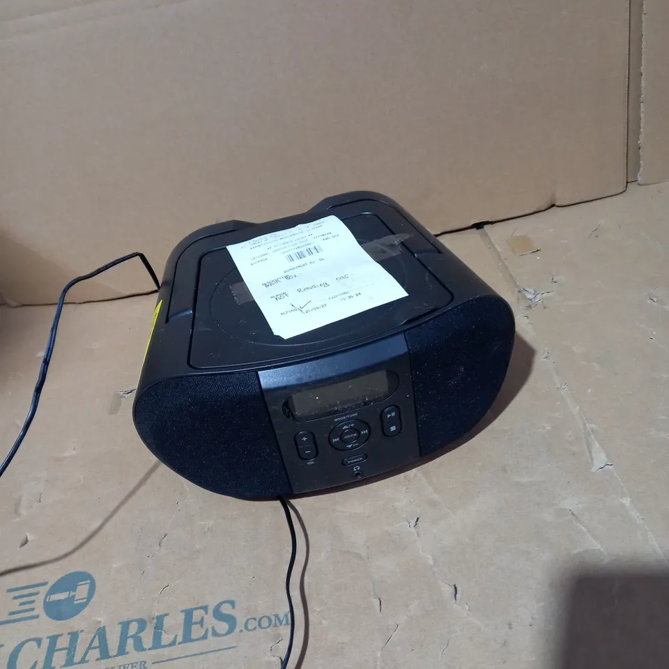 ASDA CD BOOMBOX IN BLACK