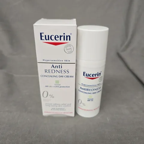 BOXED EUCERIN AINTI REDNESS CONCEALING DAY CREAM - 50ML