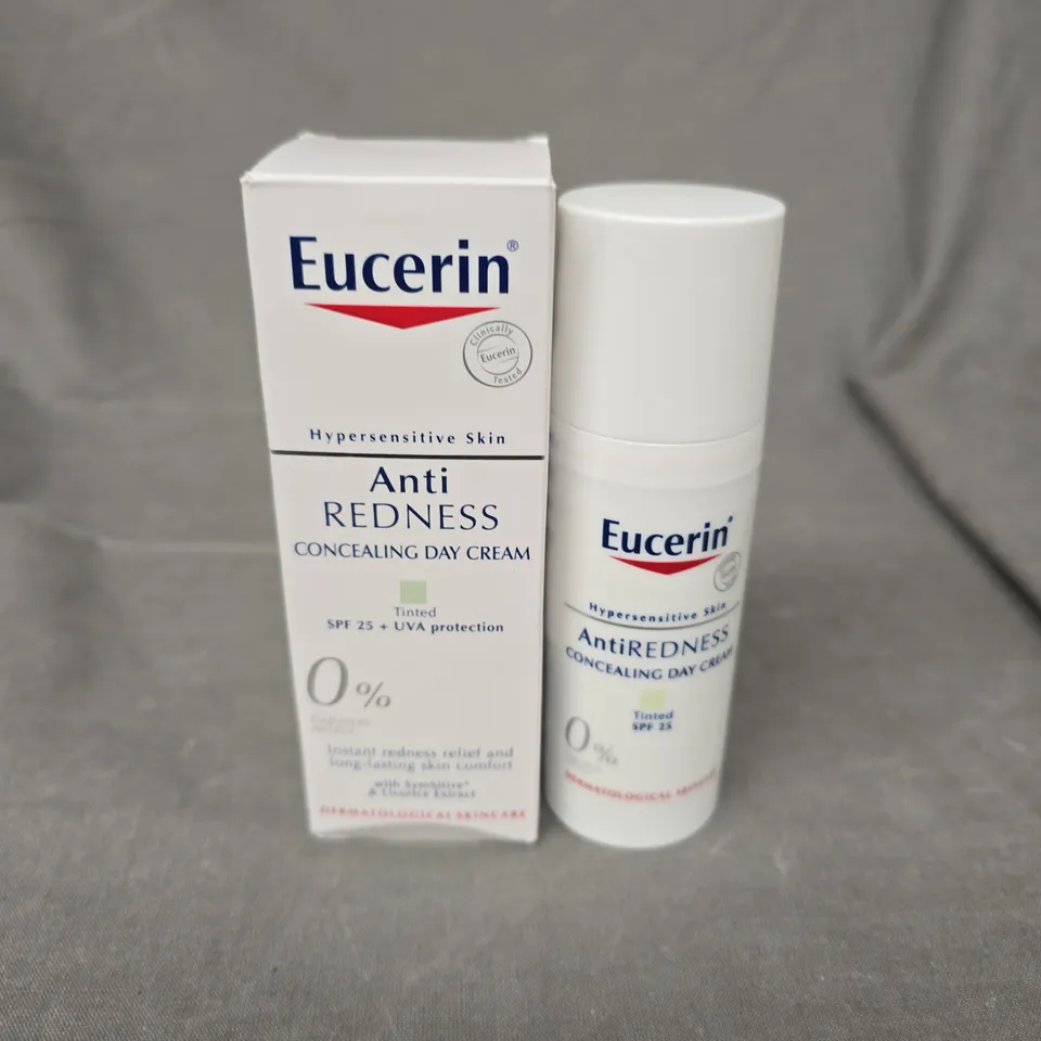 BOXED EUCERIN AINTI REDNESS CONCEALING DAY CREAM - 50ML