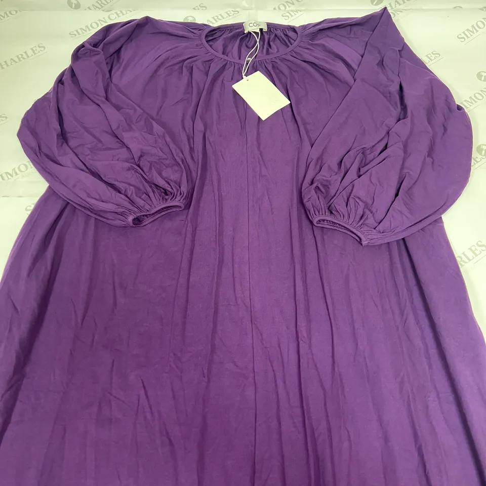 COS OVERSIZED NIGHTGOWN IN PURPLE SIZE S