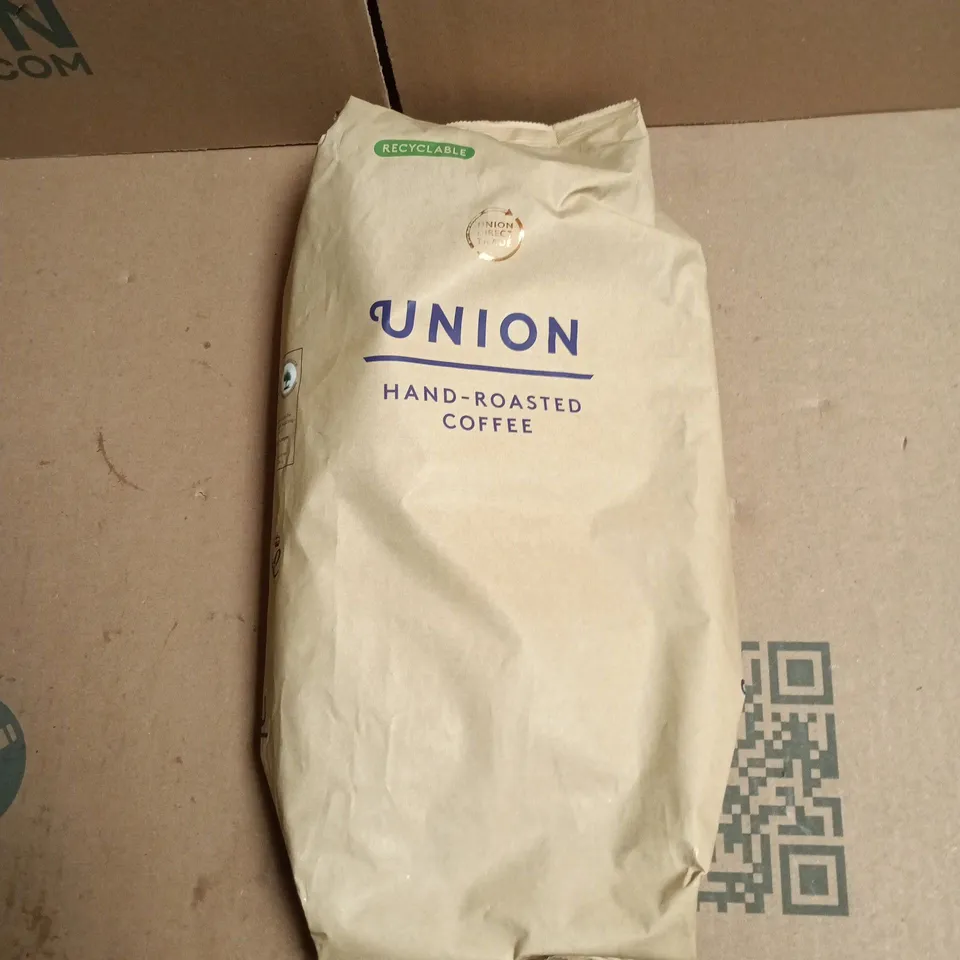 UNION HAND-ROASTED COFFEE BEANS  – 1 KG BAG