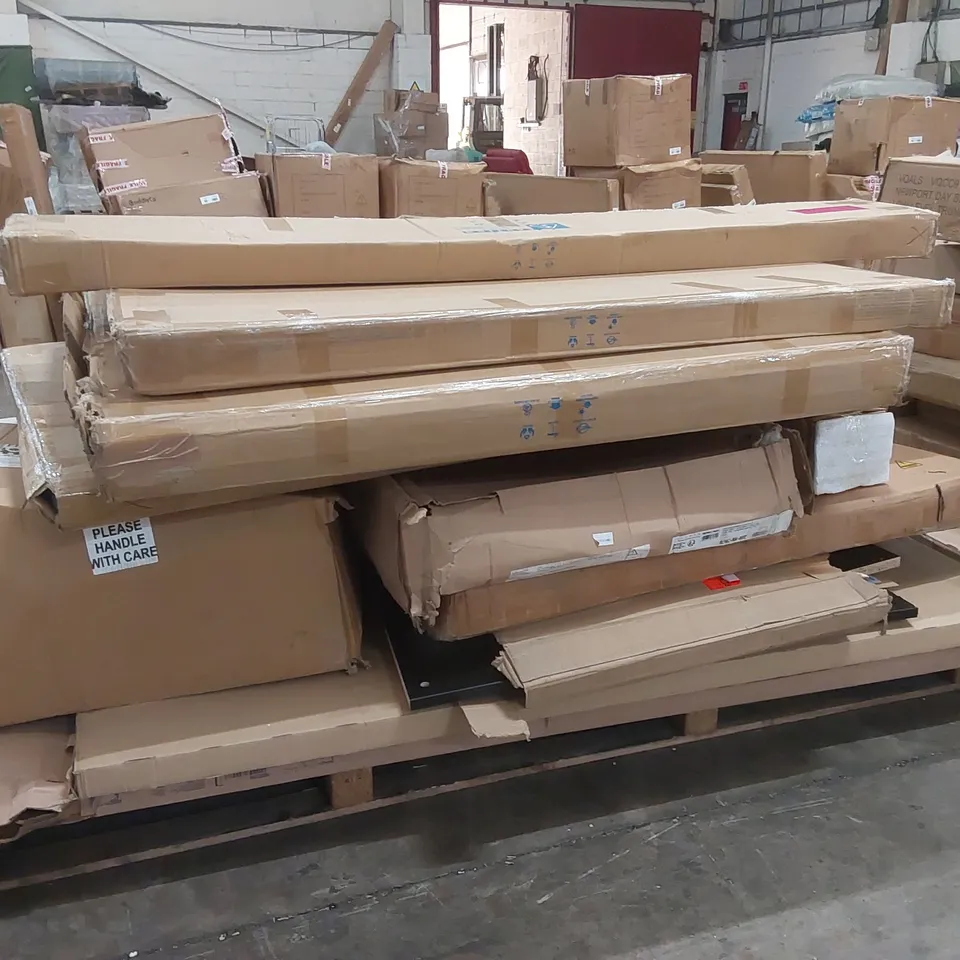 PALLET CONTAINING A VERY LARGE QUANTITY OF ASSORTED FURNITURE PARTS ECT