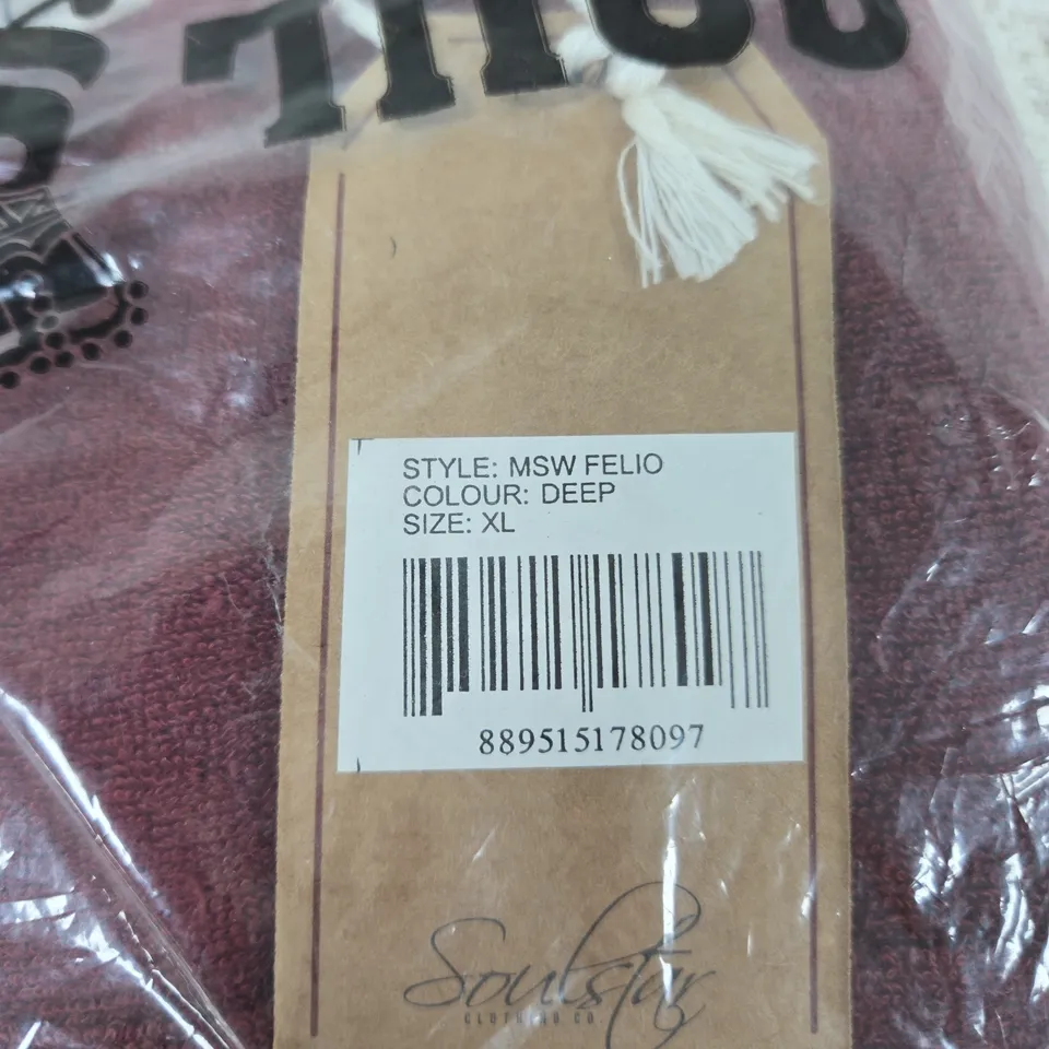 SOUL STAR CLOTHING CO. DEEP COLOUR XL MSW FELIO