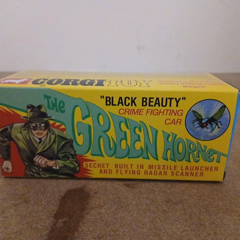 CORGI TOYS THE GREEN HORNET – BLACK BEAUTY CRIME-FIGHTING CAR BOXED