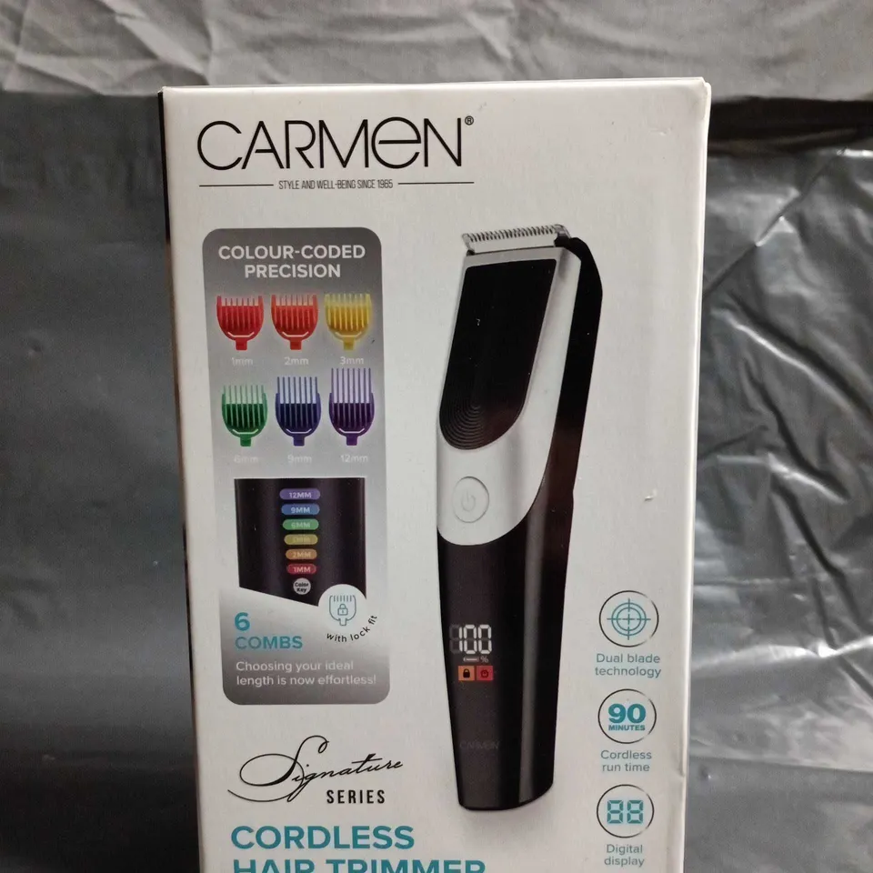 CARMEN CORDLESS HAIR TRIMMER 