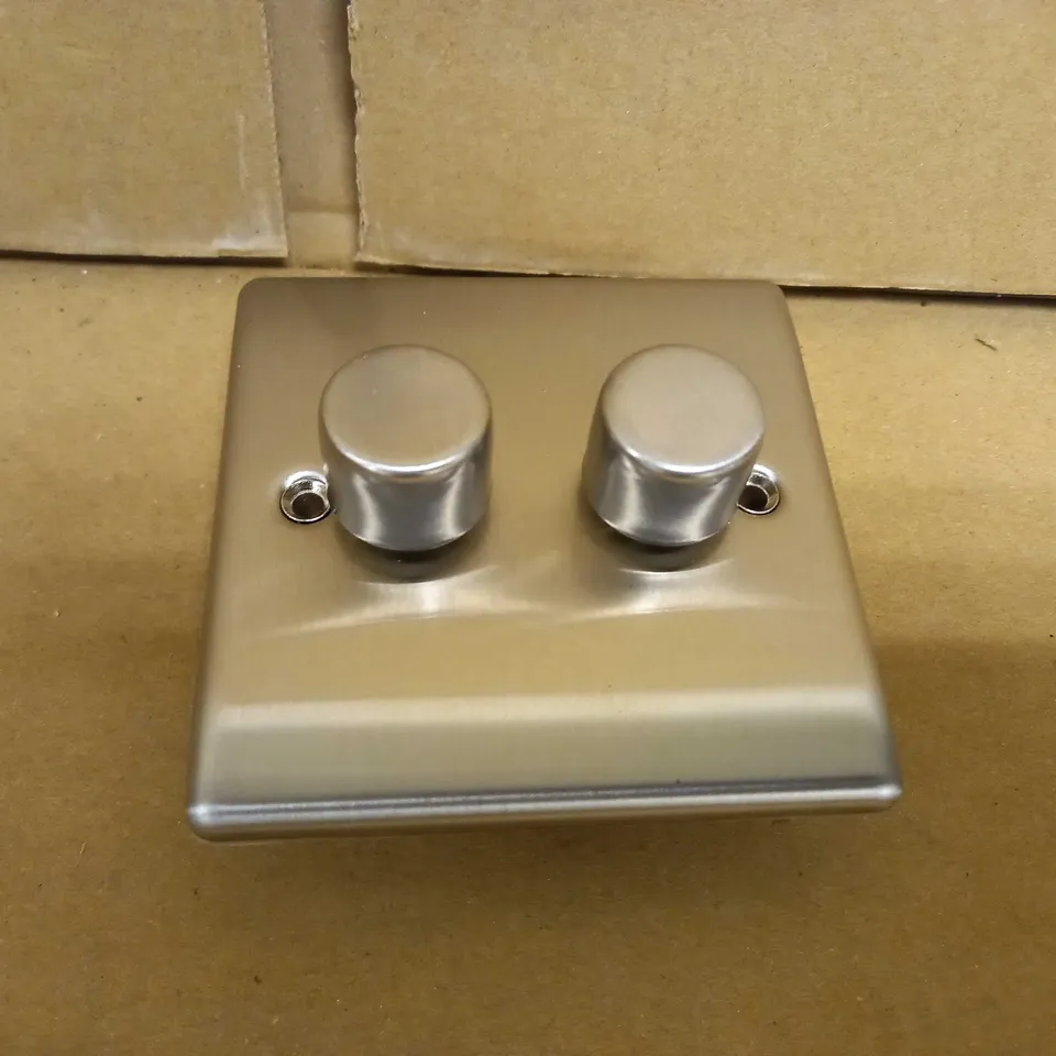 BG ELECTRICAL 2 WAY PUSH DIMMABLE LIGHT SWITCH