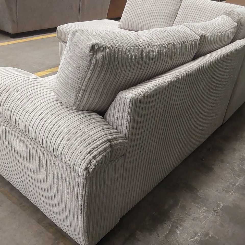 AMALFI STANDARD BACK FABRIC LEFT HAND CORNER CHAISE SOFA  RRP £949